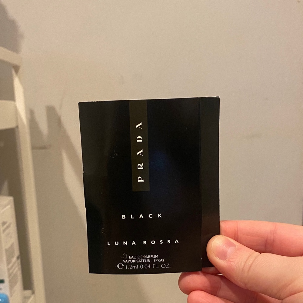 Prada Black Luna Rossa Sample Sachet
